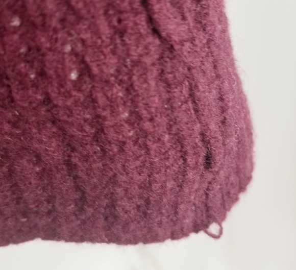 💥Just In💥Free People Burgandy Sweater...Sz M - Picture 7 of 7
